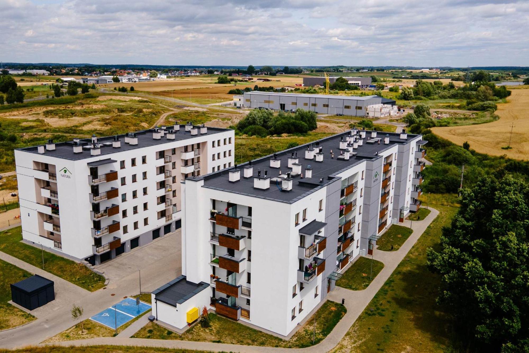 Apartamenty Ilawa - Osiedle Natura Екстериор снимка